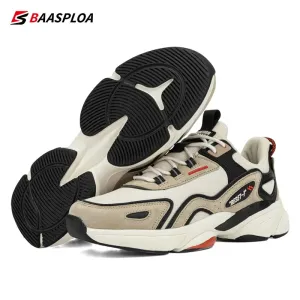 Lightweight Running Shoes - Leather Sneakers