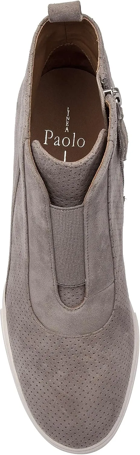Linea Paolo - Anna - Low Heel Designer Platform Wedge Sneaker Bootie Comfortable Fashion Ankle