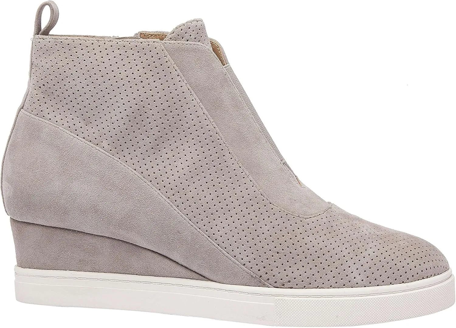 Linea Paolo - Anna - Low Heel Designer Platform Wedge Sneaker Bootie Comfortable Fashion Ankle