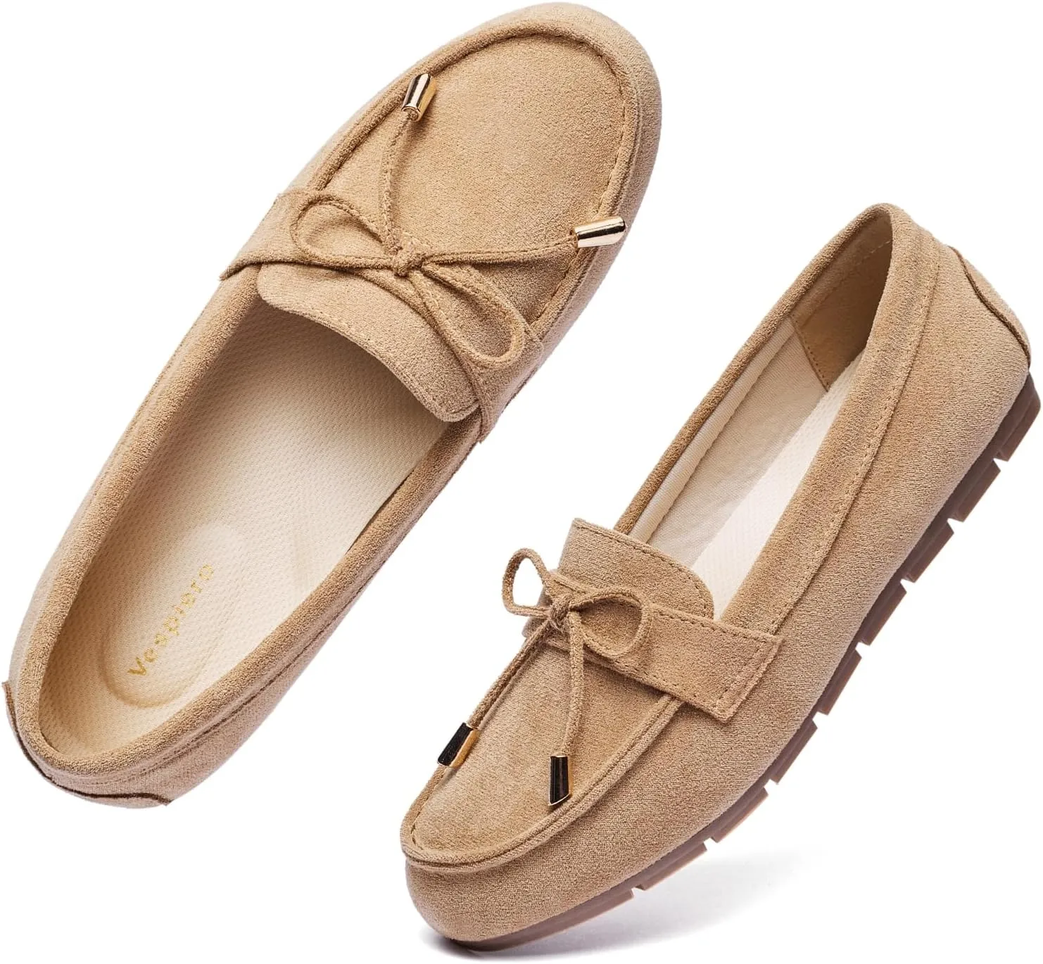 Loafers for Women Slip On Flats Shoes Non Slip Work Shoes Comfort Soft Business Casual Walking Womens Loafers
