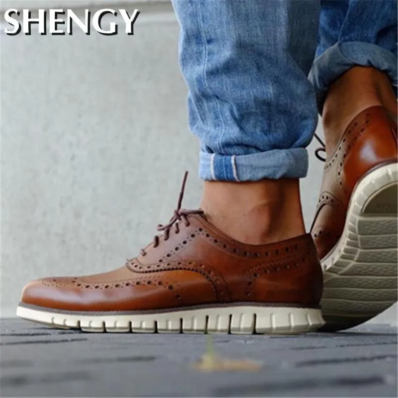 Mens Ankle Boots Lightweight PU Leather Fashion Round Toe Male Casual