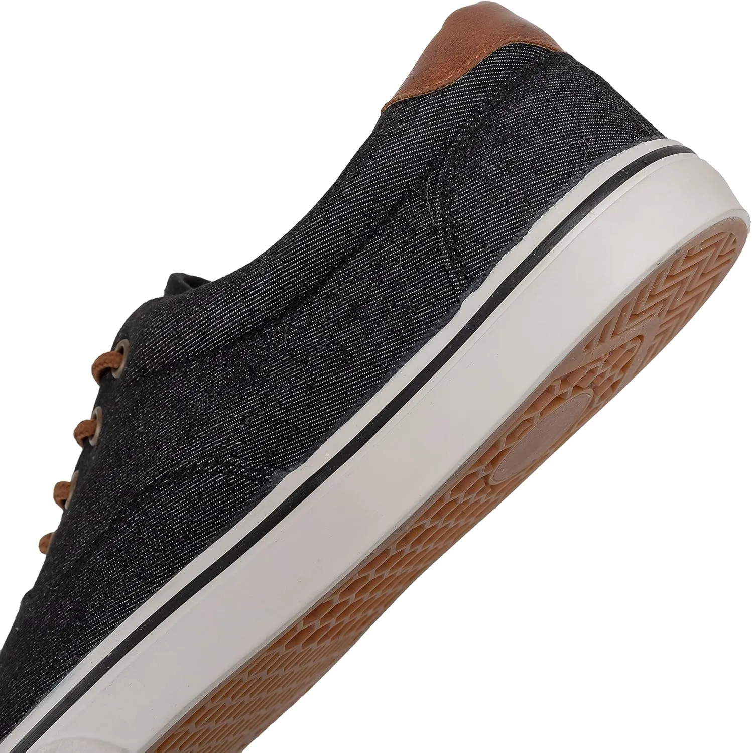 Men's Black Classic Low Top Shoes Canvas Fashion Sneaker with Soft Insole Causal Dress Shoes for Men Comfortable Walking Shoes
