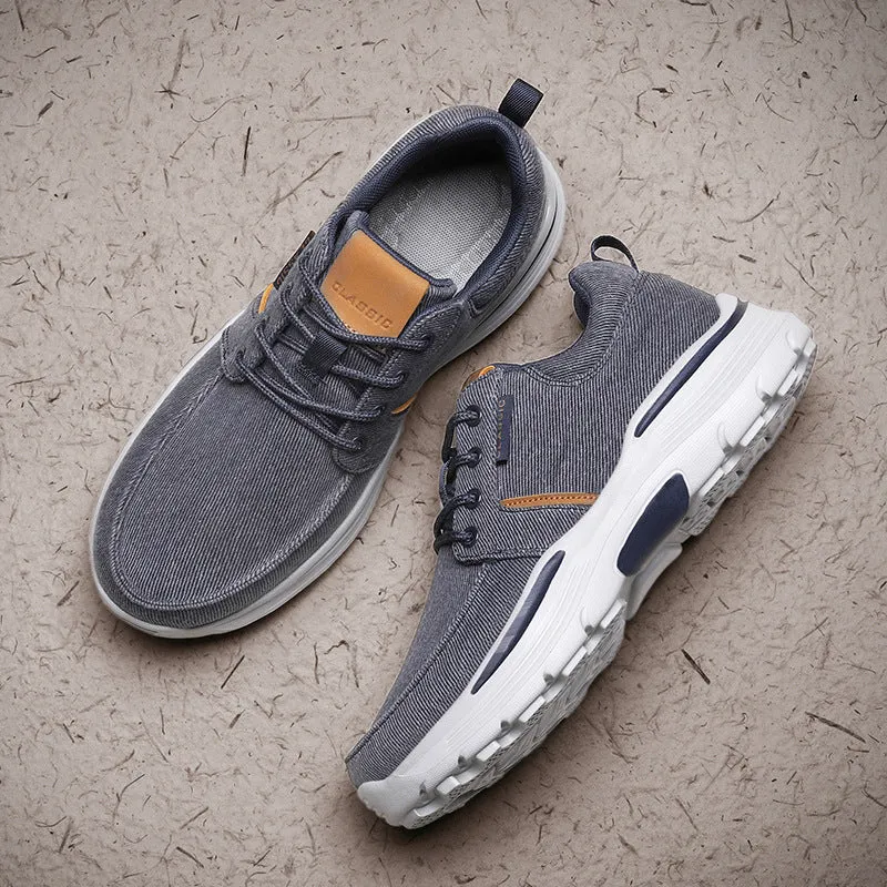 Men's Canvas Orthopedic Comfortable Walking Shoes