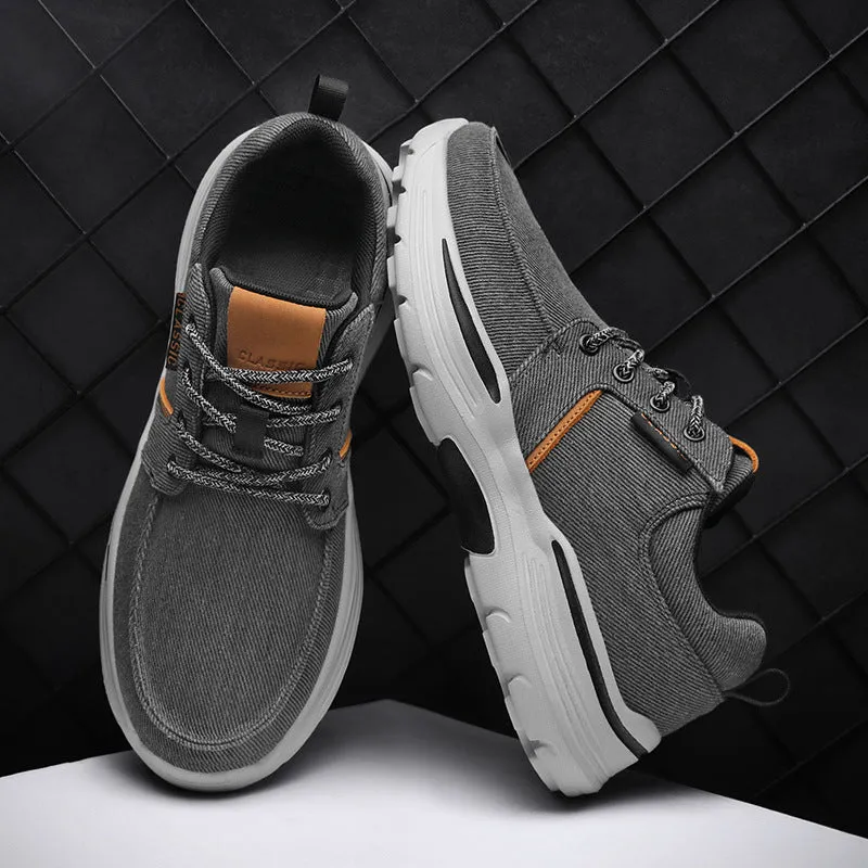 Men's Canvas Orthopedic Comfortable Walking Shoes