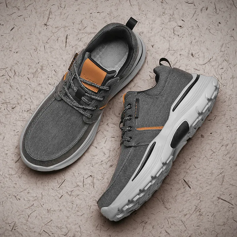 Men's Canvas Orthopedic Comfortable Walking Shoes