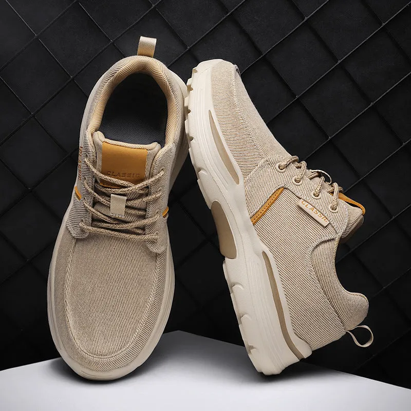 Men's Canvas Orthopedic Comfortable Walking Shoes