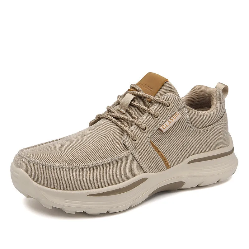 Men's Canvas Orthopedic Comfortable Walking Shoes