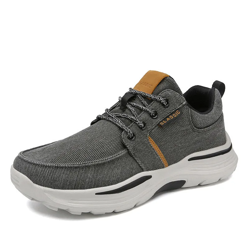 Men's Canvas Orthopedic Comfortable Walking Shoes