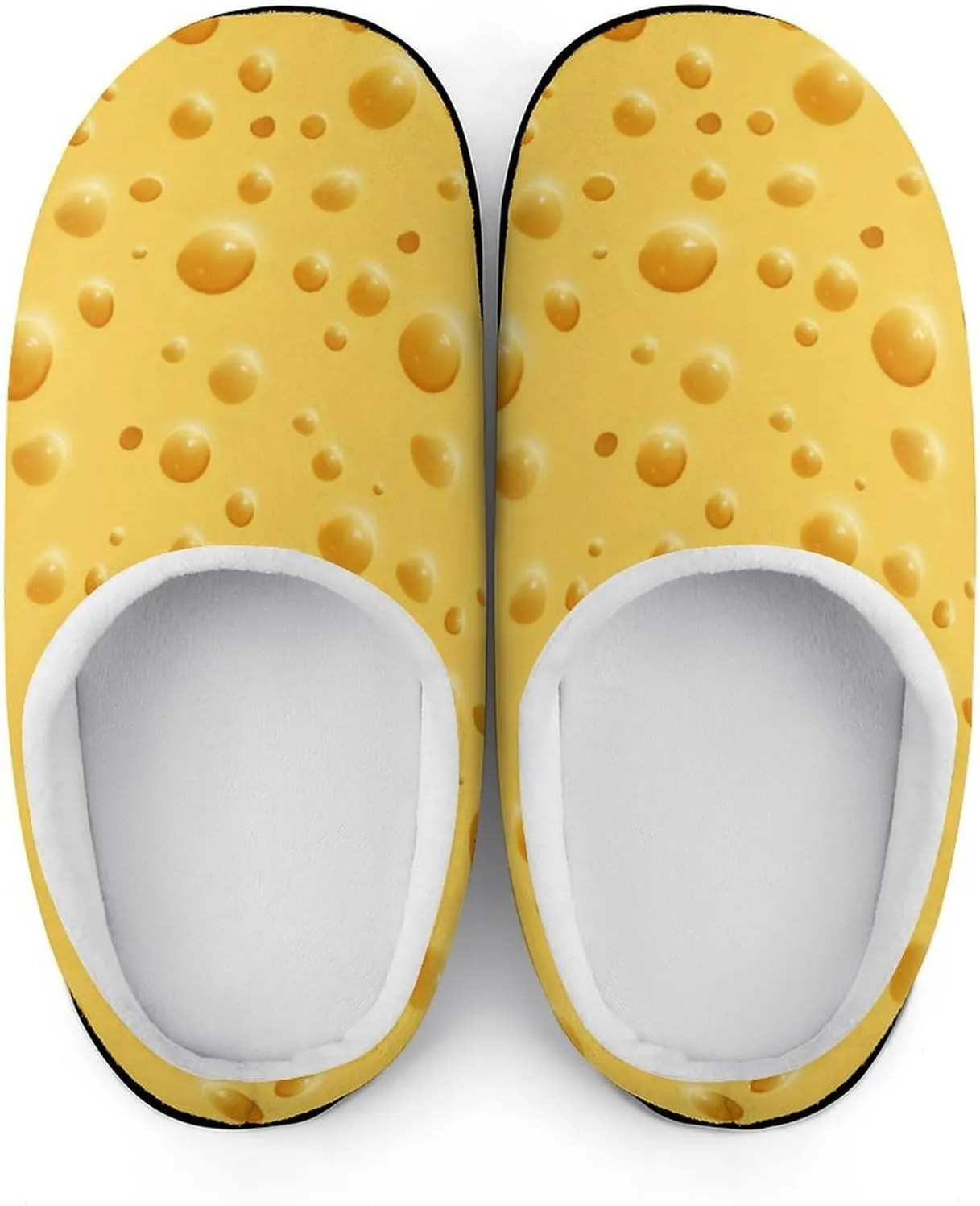 Mens House Slippers Women's Halloween Checkered Cotton Slippers Soft Clog Slippers Non-Slip Sole Indoor Outdoor Shoes