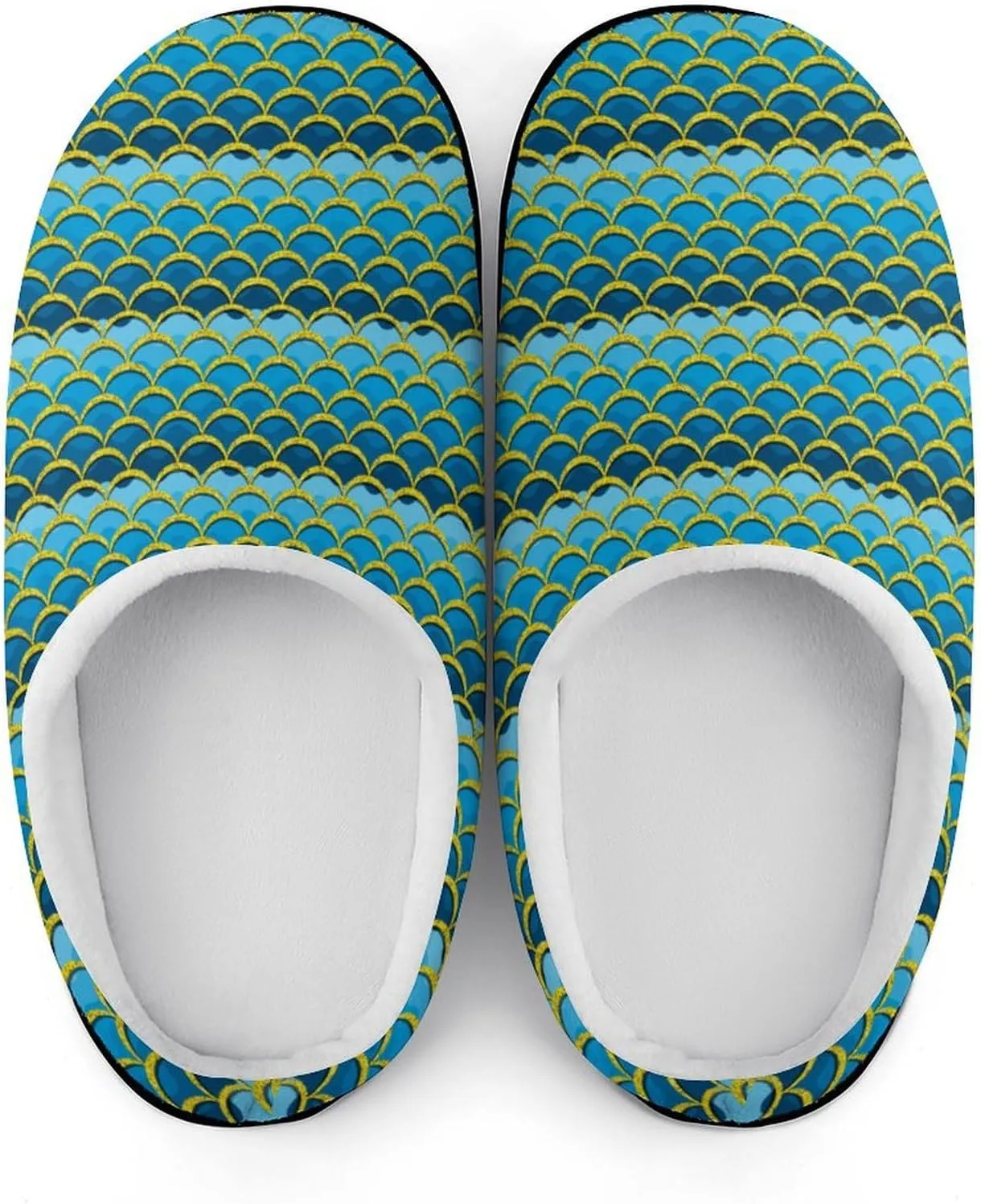 Mens House Slippers Womens Halloween Cotton Slippers Soft Memory Foam Clog Slippers Non-Slip Warm Indoor Outdoor Shoes