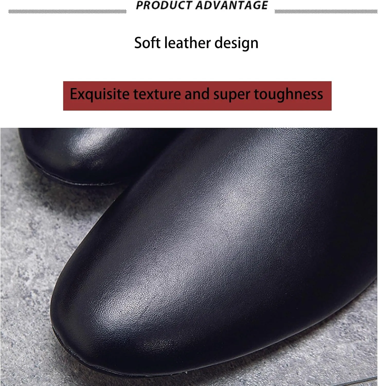 Men's Leather Open Back Flat Mules Vintage Round Toe Soft Sole Non-Slip Slip-On Formal Slippers Business Work Driving Walking Shoes