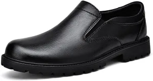 Men's Slip-on Loafers Mens Classic Lightweight Dress Shoes Comfort Soft Men Oxford Shoes