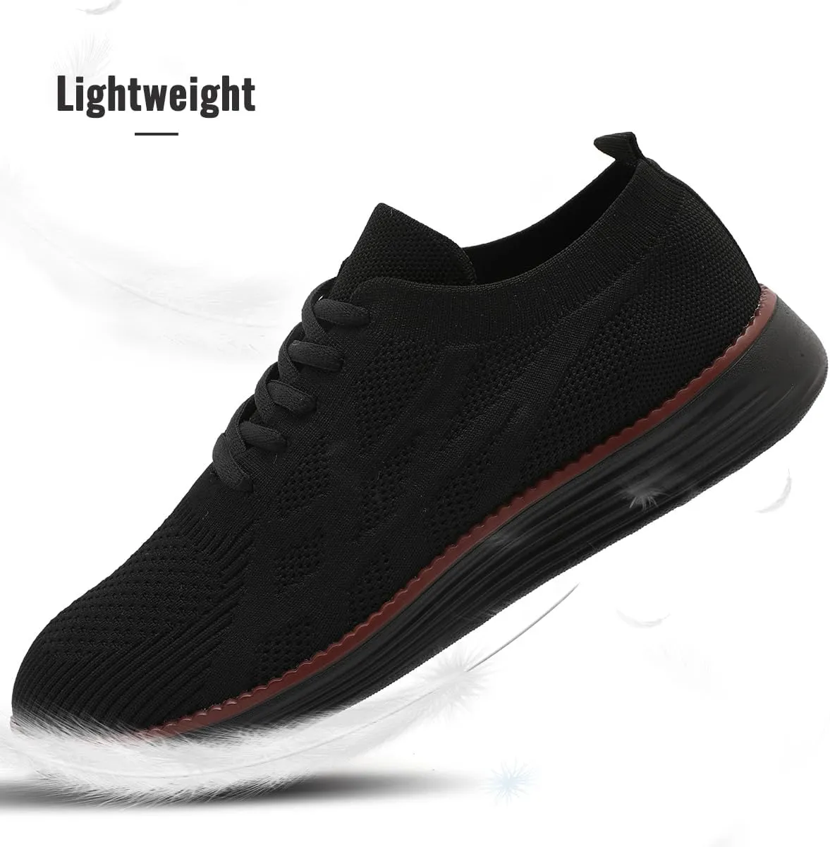 Mens Slip On Sneakers Walking Tennis Shoes Running Gym Athletic Workout Non Slip Fashion Casual Lightweight Breathable Soft Sole Mesh