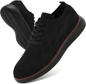 Mens Slip On Sneakers Walking Tennis Shoes Running Gym Athletic Workout Non Slip Fashion Casual Lightweight Breathable Soft Sole Mesh
