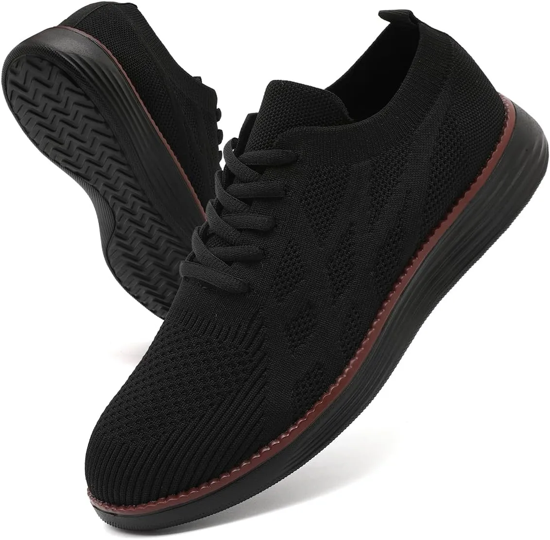 Mens Slip On Sneakers Walking Tennis Shoes Running Gym Athletic Workout Non Slip Fashion Casual Lightweight Breathable Soft Sole Mesh