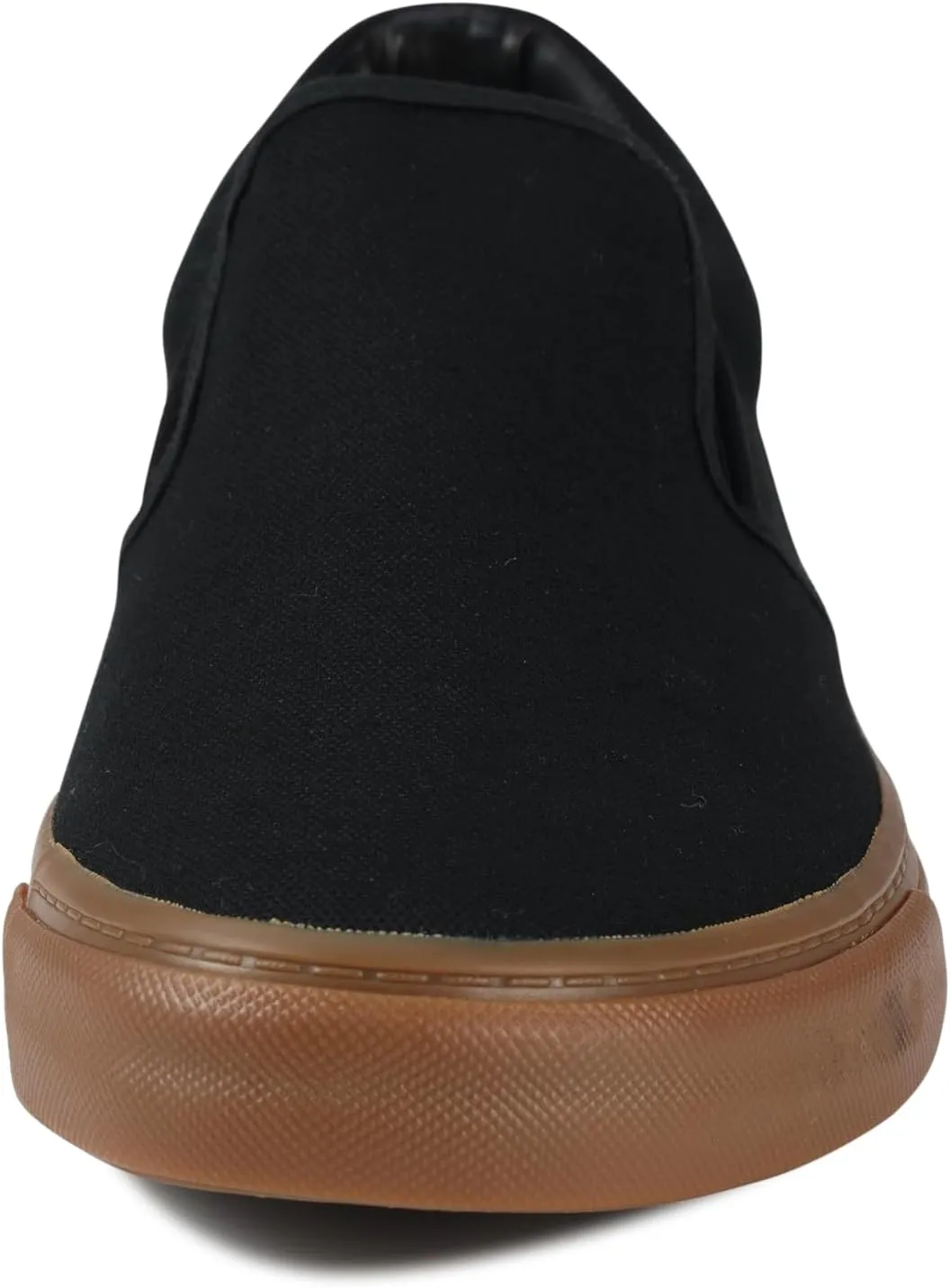 Men's Sneakers Classic Low Top Slip On Shoes Wide Canvas Skate Loafers Sneakers with Soft Insole Causal Dress Shoes for Men Comfortable Walking Shoes Slip on Sneakers for Men