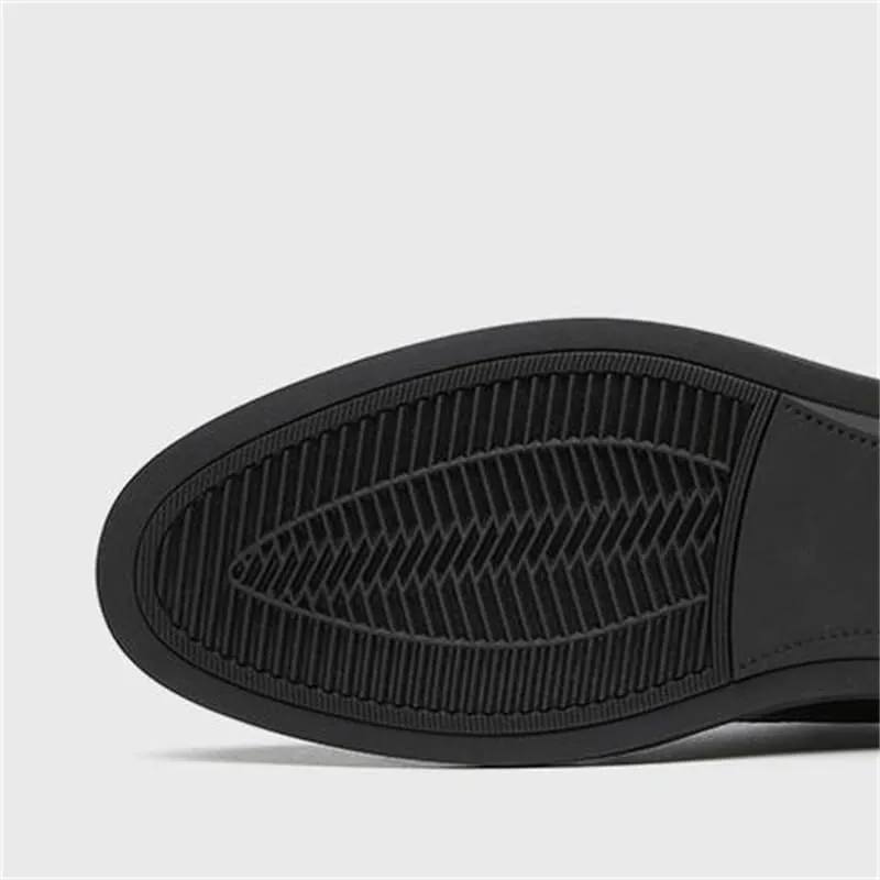 Men's Spring Autumn Round Toe Lace-up Formal Casual Business Leather Shoes Soft Sole Soft Surface Low-top Single Shoes Breathable Suitable for Wedding Office