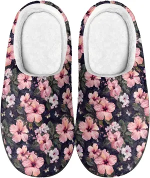 Men's Women's Non-slip Slippers, Flannel Warm Soft Cozy Slippers, House Bedroom Indoor/Outdoor Warm Shoes, Size 2-12