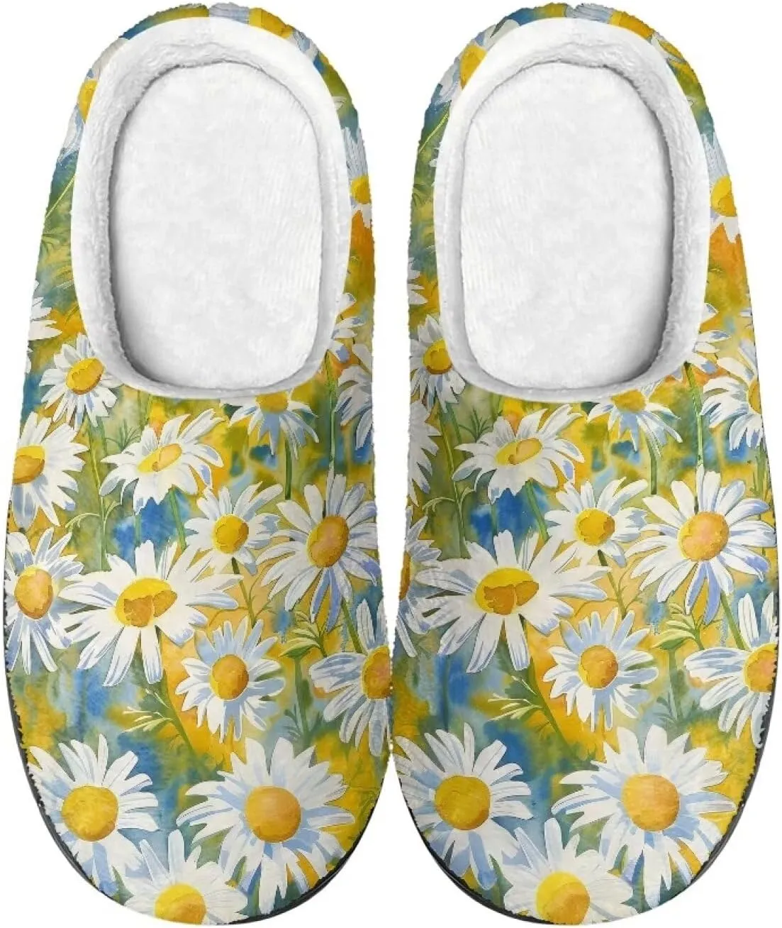 Men's Women's Non-slip Slippers, Flannel Warm Soft Cozy Slippers, House Bedroom Indoor/Outdoor Warm Shoes, Size 2-12