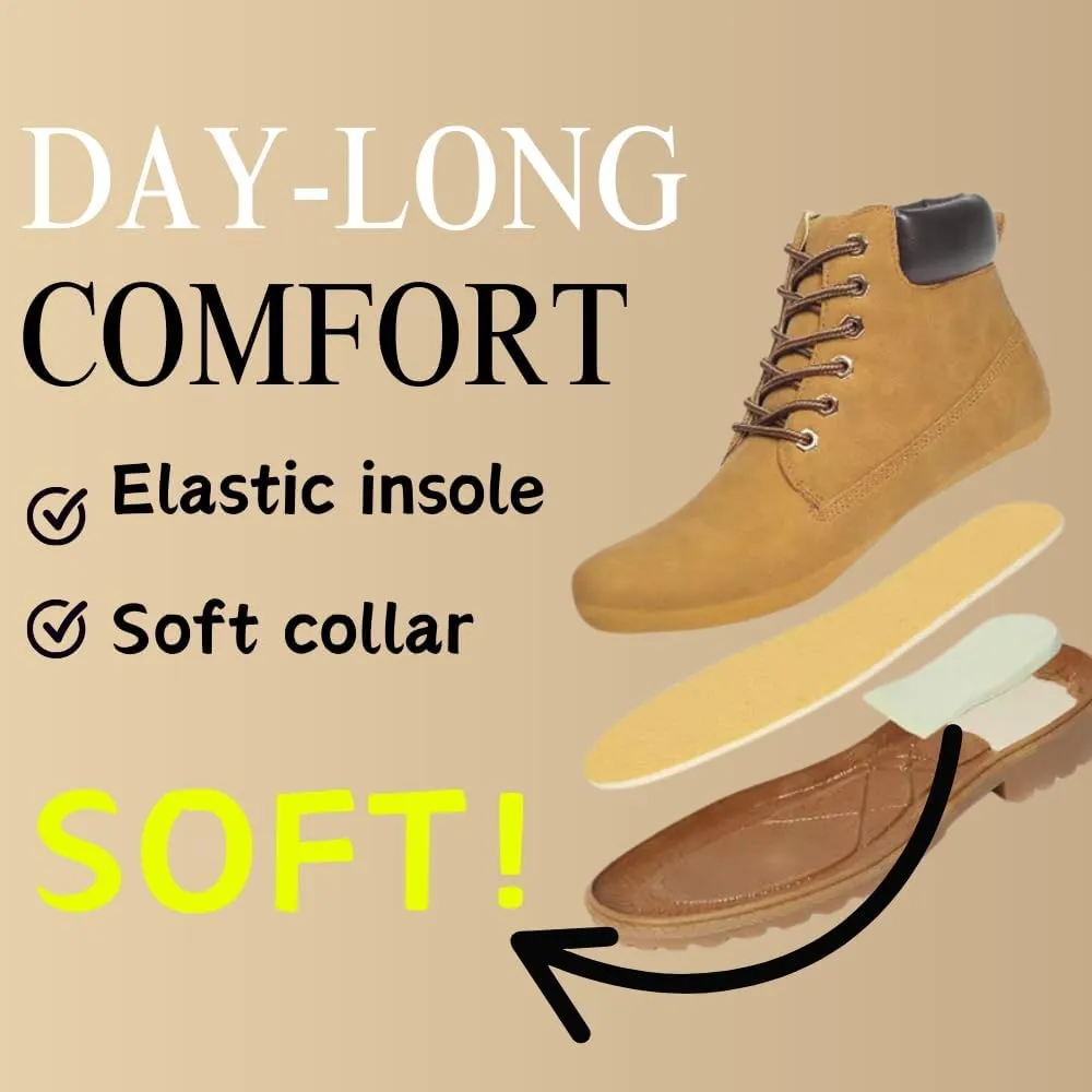 Men's Work Boots Soft Toe - Boots With Slip On Hiking Boots Lightweight Waterproof