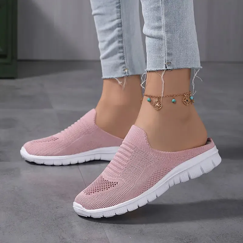 Merida - Soft Step Slip-On Mesh Sneakers