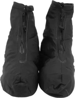 Milisten 1Pair Shoe Covers for Outdoor Activities Durable Slip Resistant Shoe Protectors with Zippered Closure for Cycling Hiking and Winter Use All Match