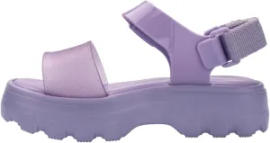 mini melissa Kick Off Platform Sandals for Kids - Chunky Platform Jelly Sandals for Girls, Kids Summer Shoes, Girls Sandals
