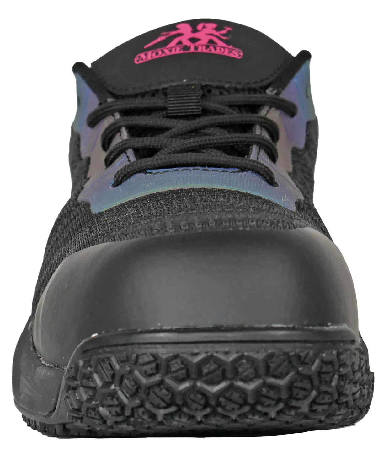 Moxie Trades Womens Lexi Composite Toe SR Black Textile Work Shoes