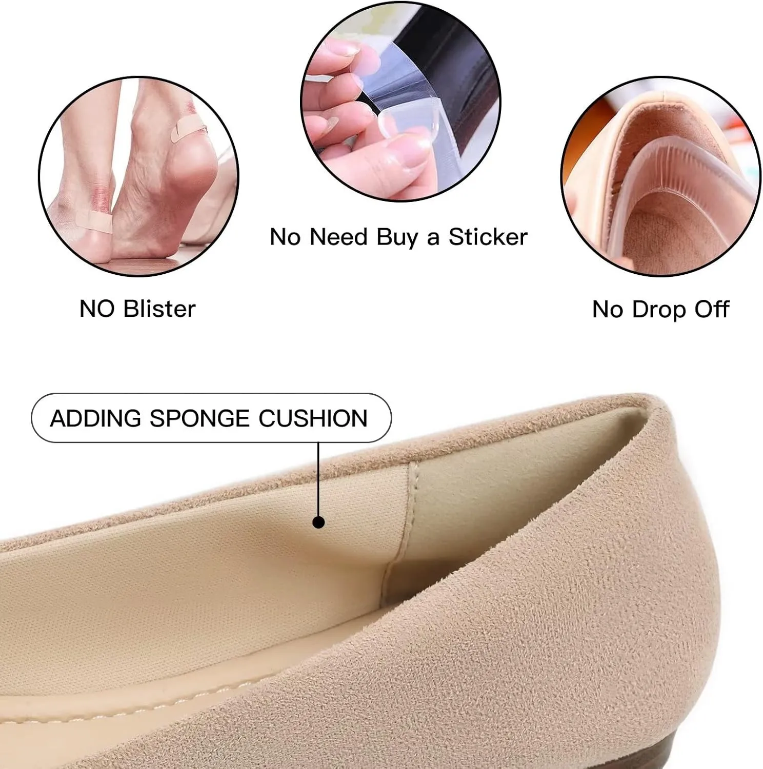 MUSSHOE Flat Shoes Women Comfortable Slip on Women's Flats