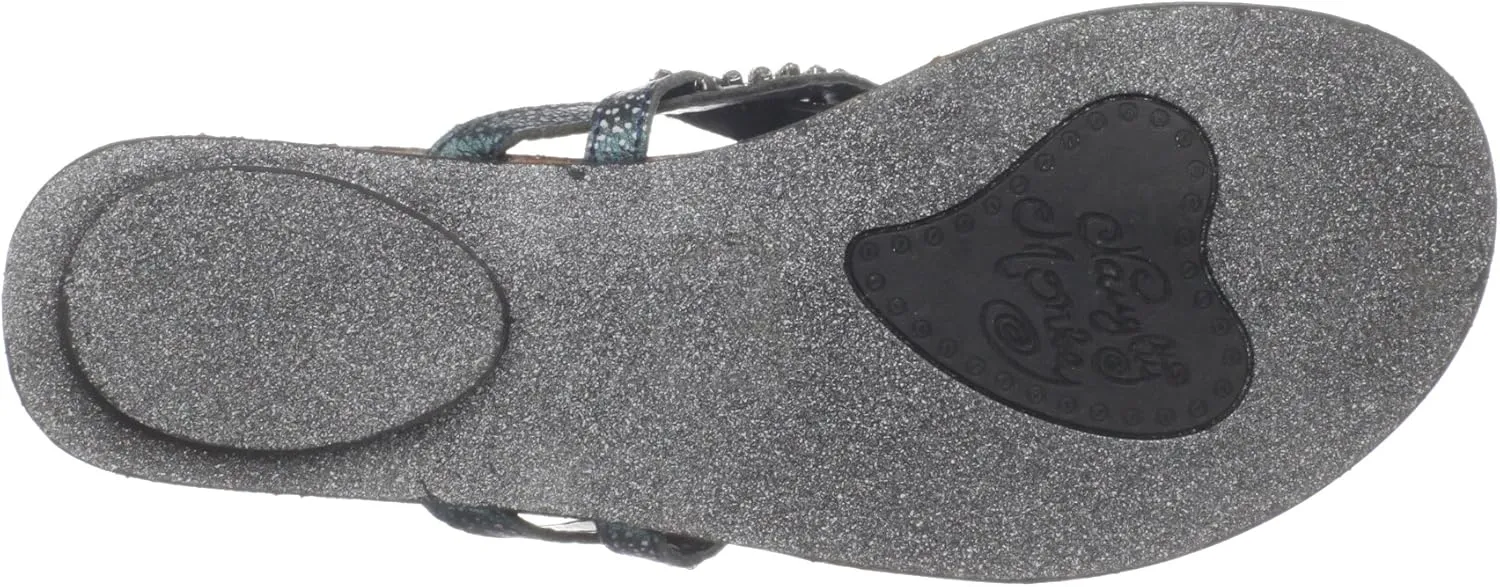 Naughty Monkey Women's Frosted Thong Sandal