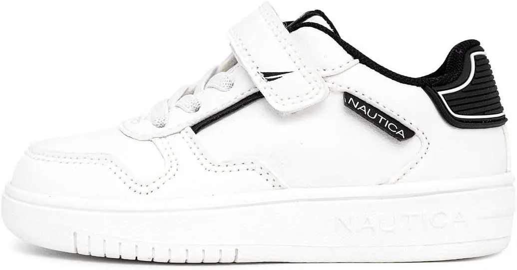 Nautica Kids Adjustable Strap Shoes | Comfortable Casual Sneakers for Boys and Girls, Toddlers & Little Kids