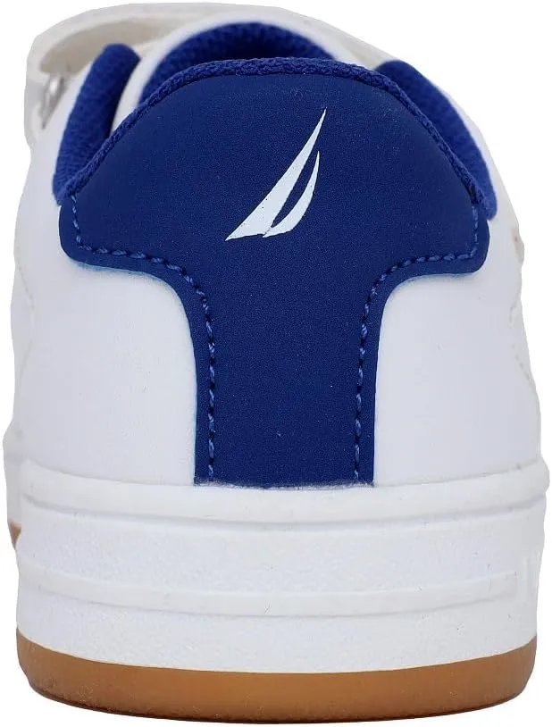 Nautica Kids' Double Strap Sneakers | Casual Athletic Shoes for Boys and Girls | Durable and Comfortable Fit for Toddlers and Little Kids