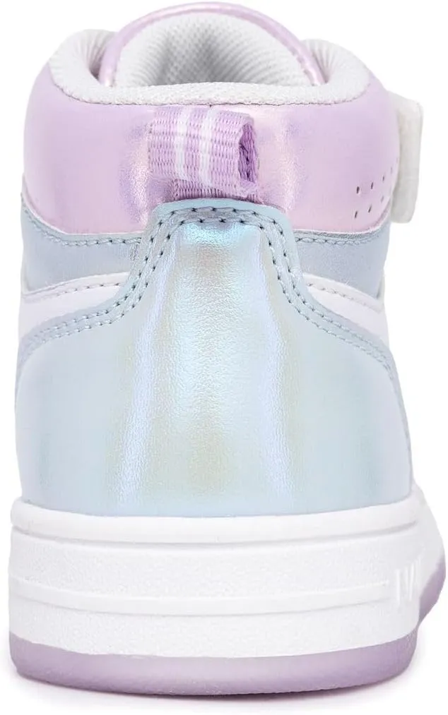 Nautica Kids High Top Basketball Sneakers – Toddler/Little Kid Fashion Boots, Comfortable Athletic Walking Shoes for Boys and Girls