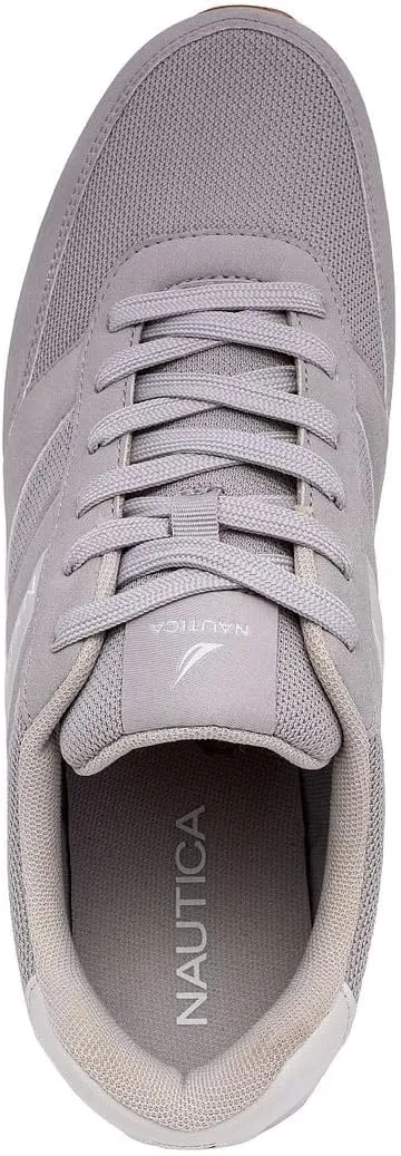 Nautica Men's Lace-Up Sneakers – Casual, Stylish, and Comfortable for Walking