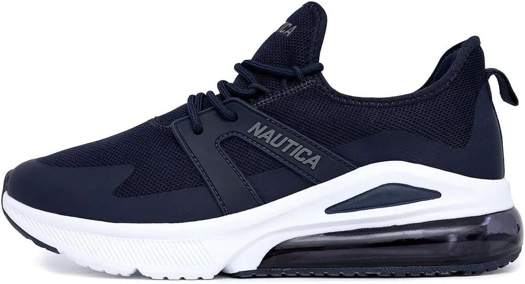 Nautica Men's Sneakers - Air Cushion Lace-Up Running Shoe - Lightweight and Comfortable Athletic Footwear for Everyday Wear and Fitness Training