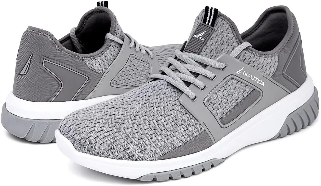 Nautica Men's Sneakers: Athletic, Comfortable, Casual Lace-Up Fashion Walking Shoes