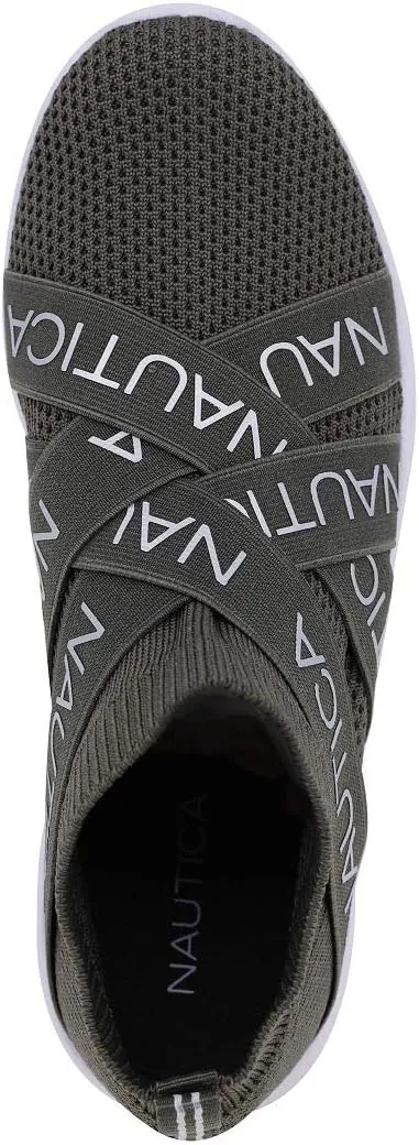 Nautica Women's Slip-On Sneakers - Comfortable Running Shoes, Stylish & Easy to Wear - Perfect for Everyday Wear