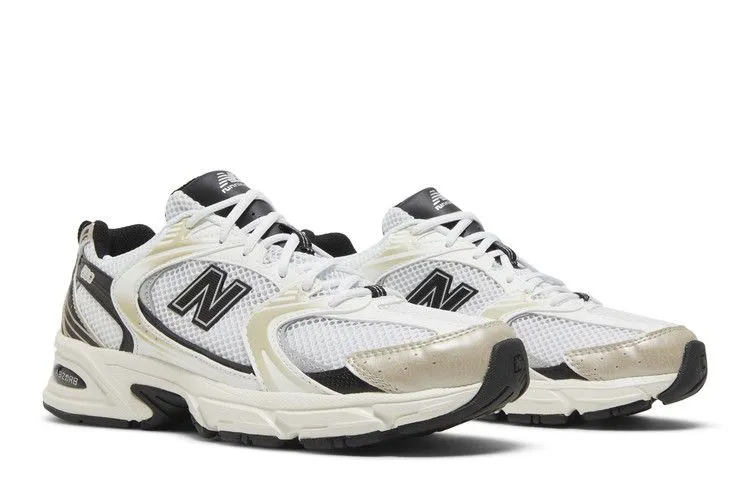 New Balance 530 White Light Gold Metallic