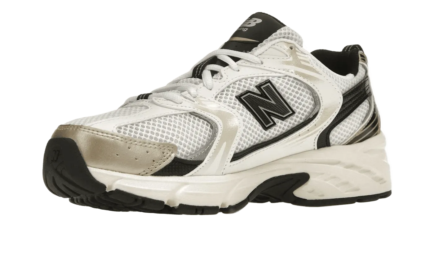 New Balance 530 White Light Gold Metallic