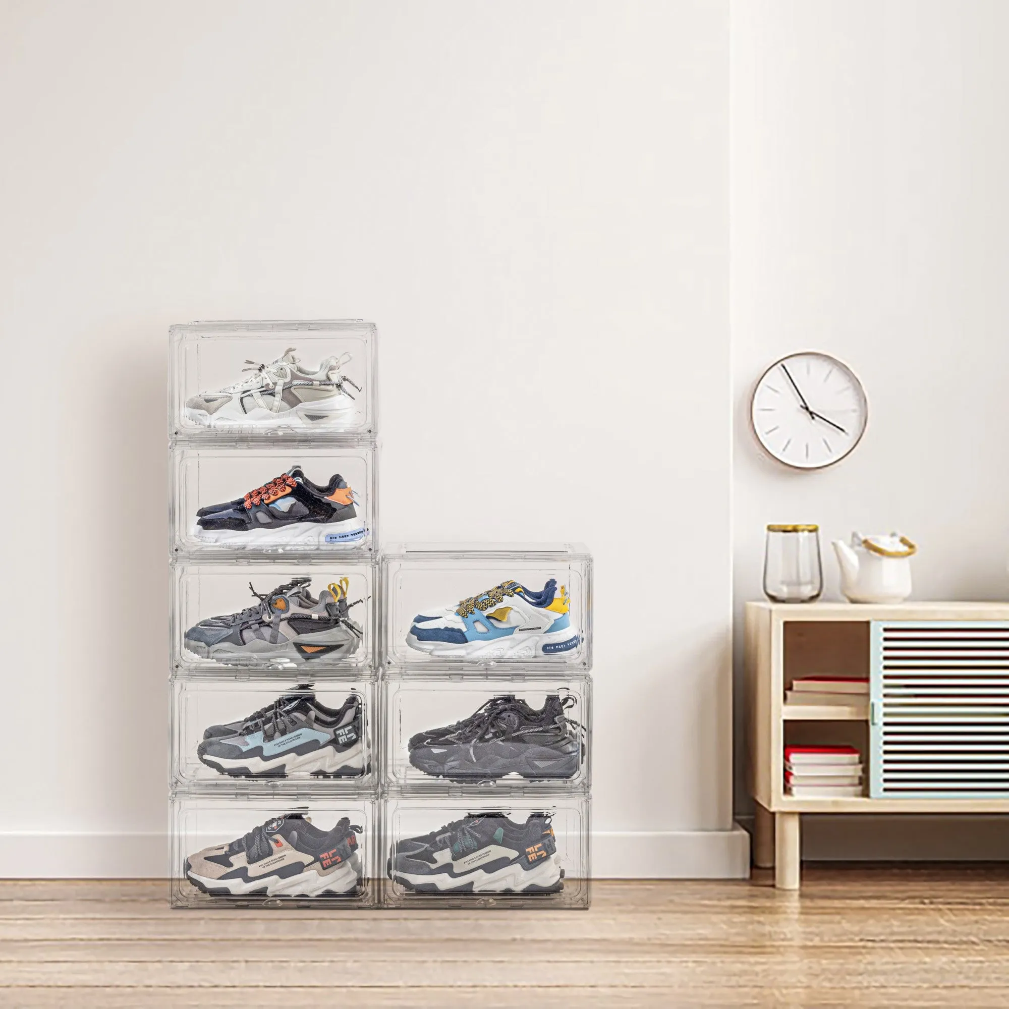 Nickron Shoe Storage Boxes Pack of 1