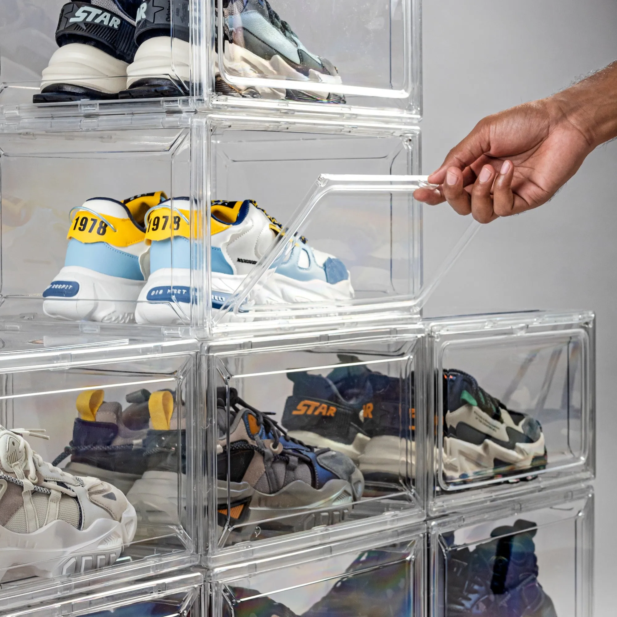 Nickron Shoe Storage Boxes Pack of 1