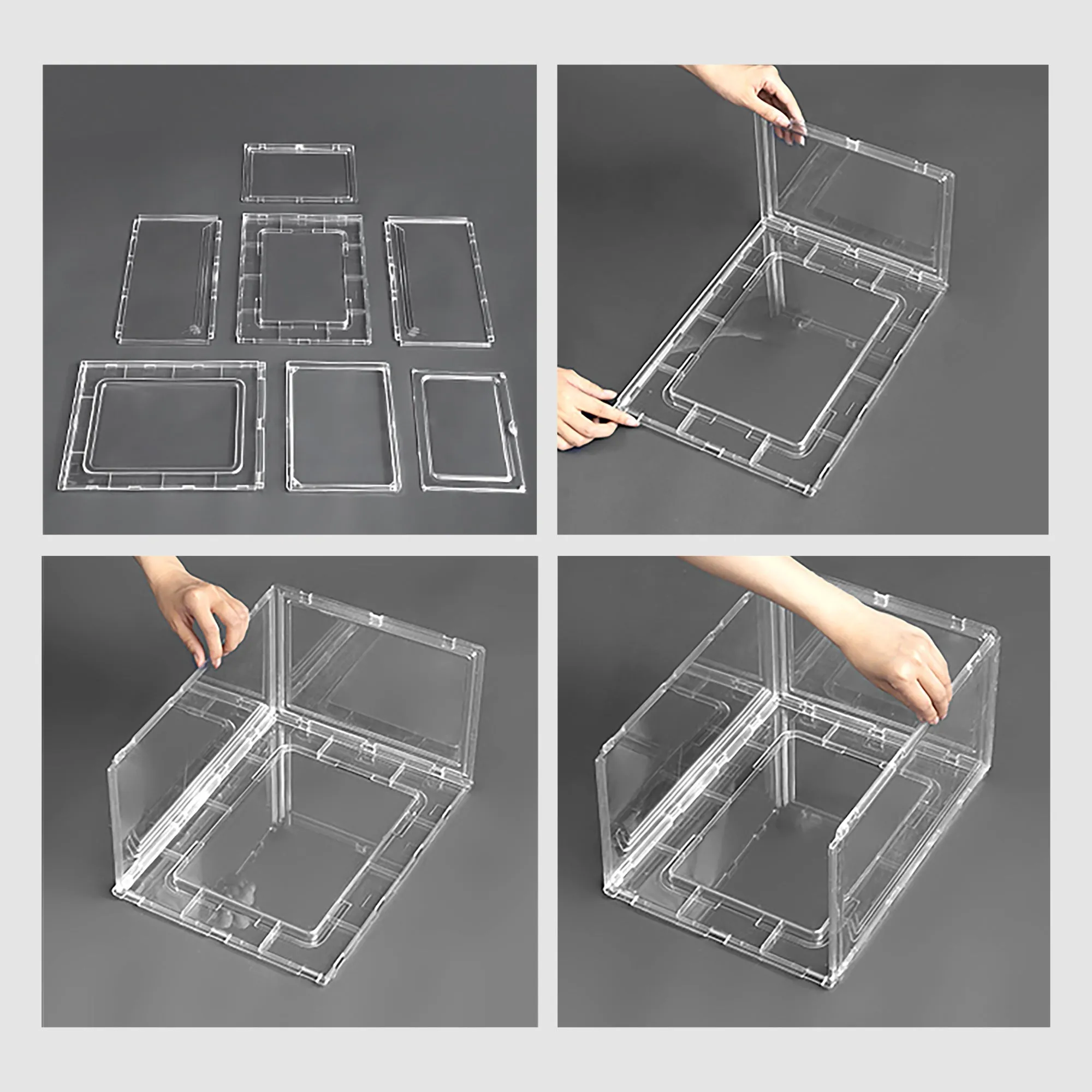 Nickron Shoe Storage Boxes Pack of 1