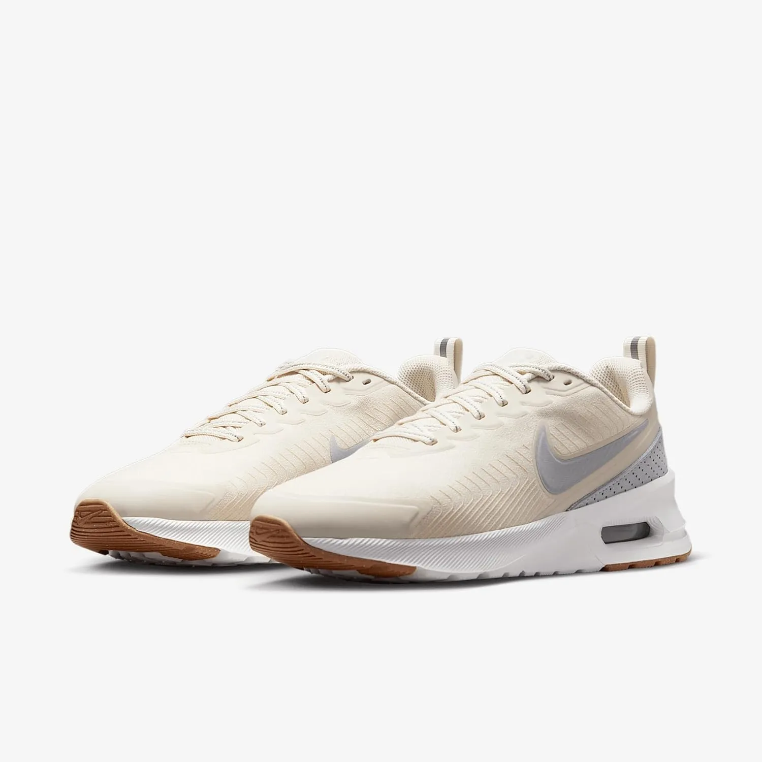 Nike Air Max Nuaxis Premium Men's Shoes (HQ1913-001, Soft Pearl/Soft Pearl/Summit White/Pure Platinum)