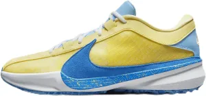 Nike Giannis Freak 5 Men's Basketball Shoes (DX4985-700, Soft Yellow/White/Light Laser Orange) Size 13