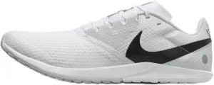 Nike Rival Waffle 6 Road and Cross-Country Racing Shoes (DX7998-100, White/Black-Pure Platinum) Size 4.5
