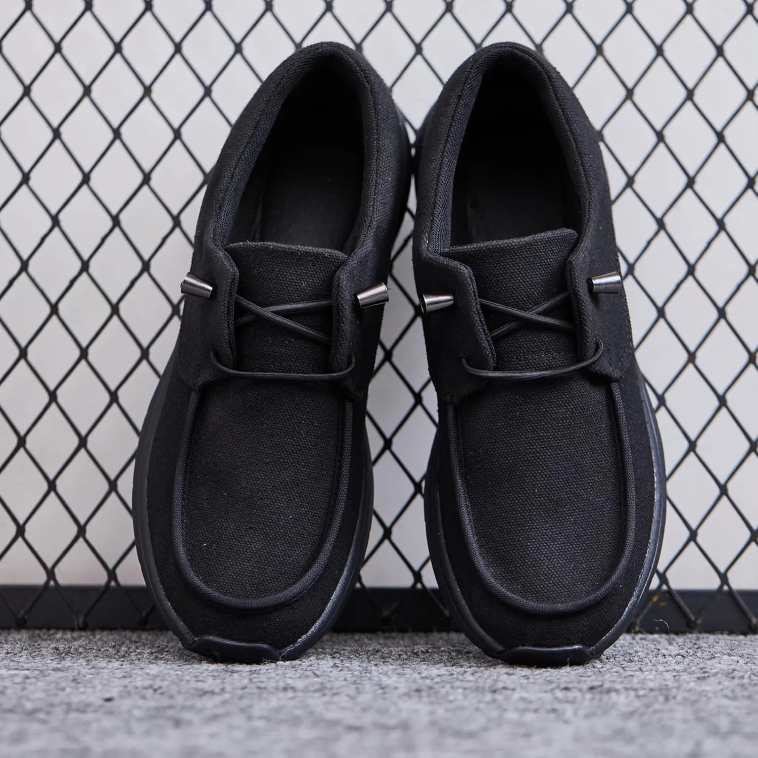 Non Slip Work Shoes for Men Women丨Waterproof Slip On Walking Loafers