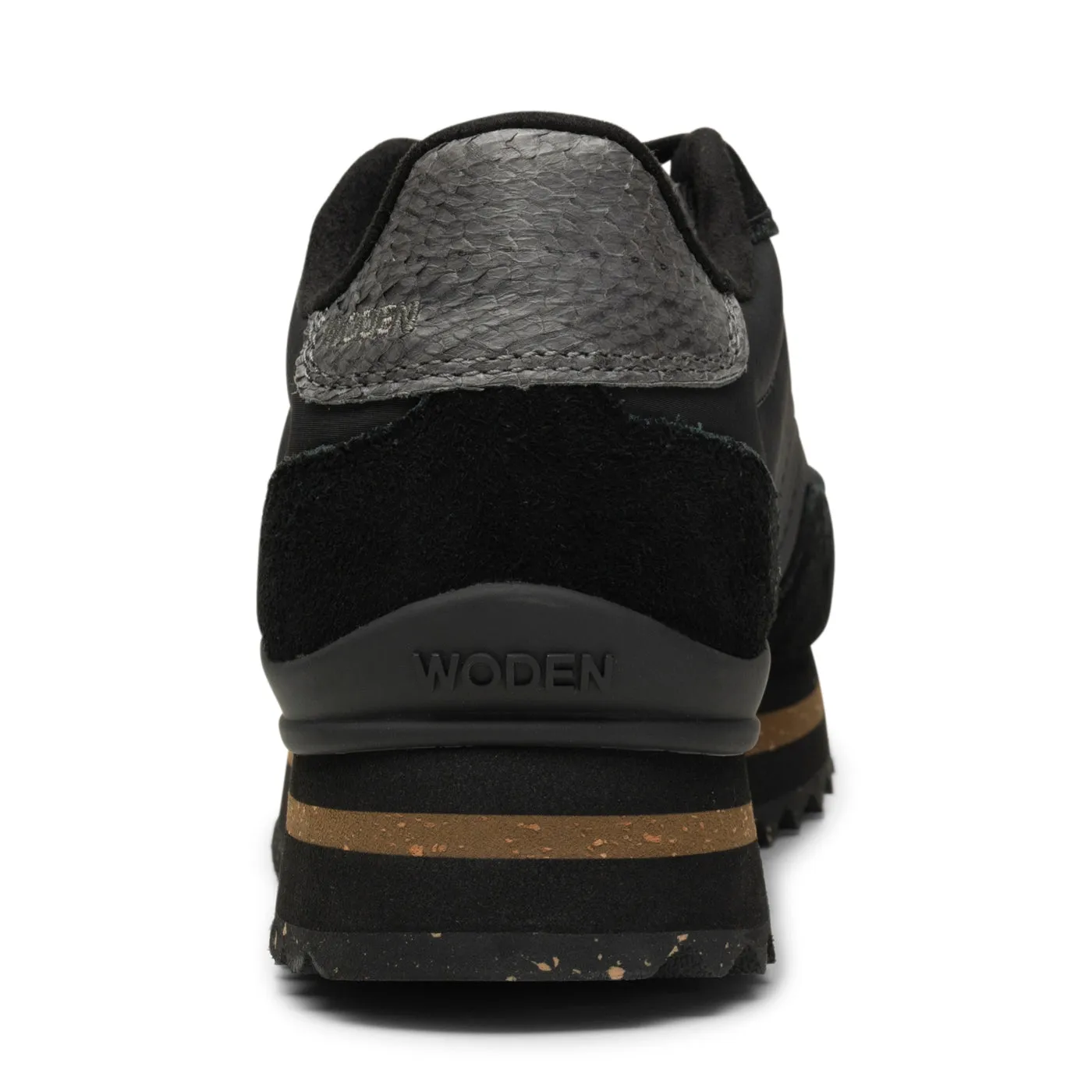 Nora III Leather Plateau - Black