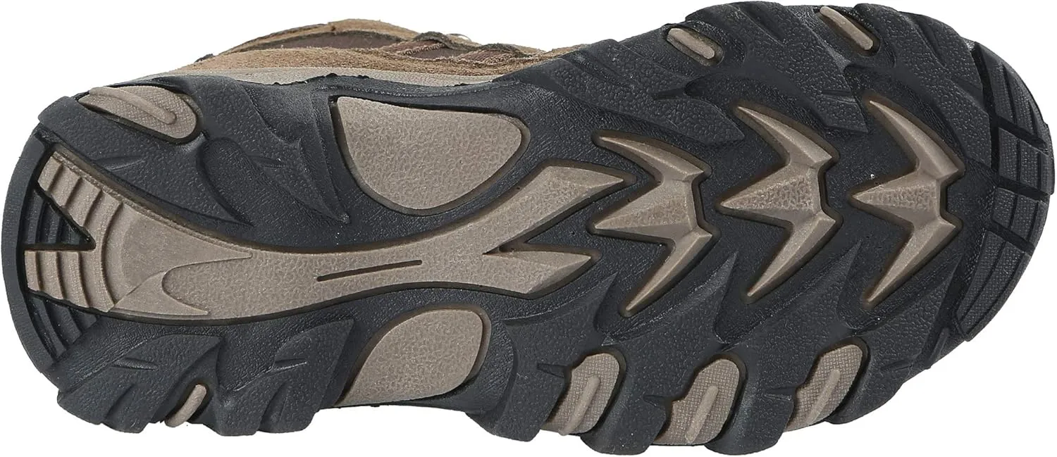 Northside Unisex-Child Rampart Mid Hiking Boots - Lightweight Performance | Suede/Ripstop Nylon Moisture-Wicking Quick Lace-Up Durable TPR Outsole | Kids Hiking Adventure Essential