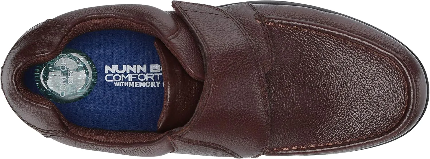 Nunn Bush Men's Cam Strap Hook and Loop Casual Loafer Lightweight Slip on