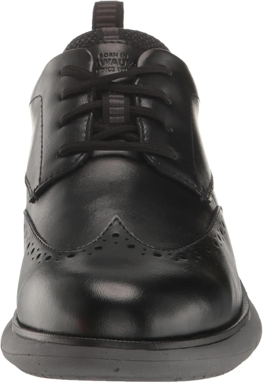 Nunn Bush Men's Stance Wingtip Oxford Brogue Detail Lightweight Comfortable Lace Up